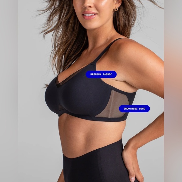 NWOT Honeylove Cross Over Bra Size 1X - Picture 3 of 8